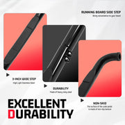Running Board Side Step Set for Chevrolet Colorado GMC Canyon 2004-2012