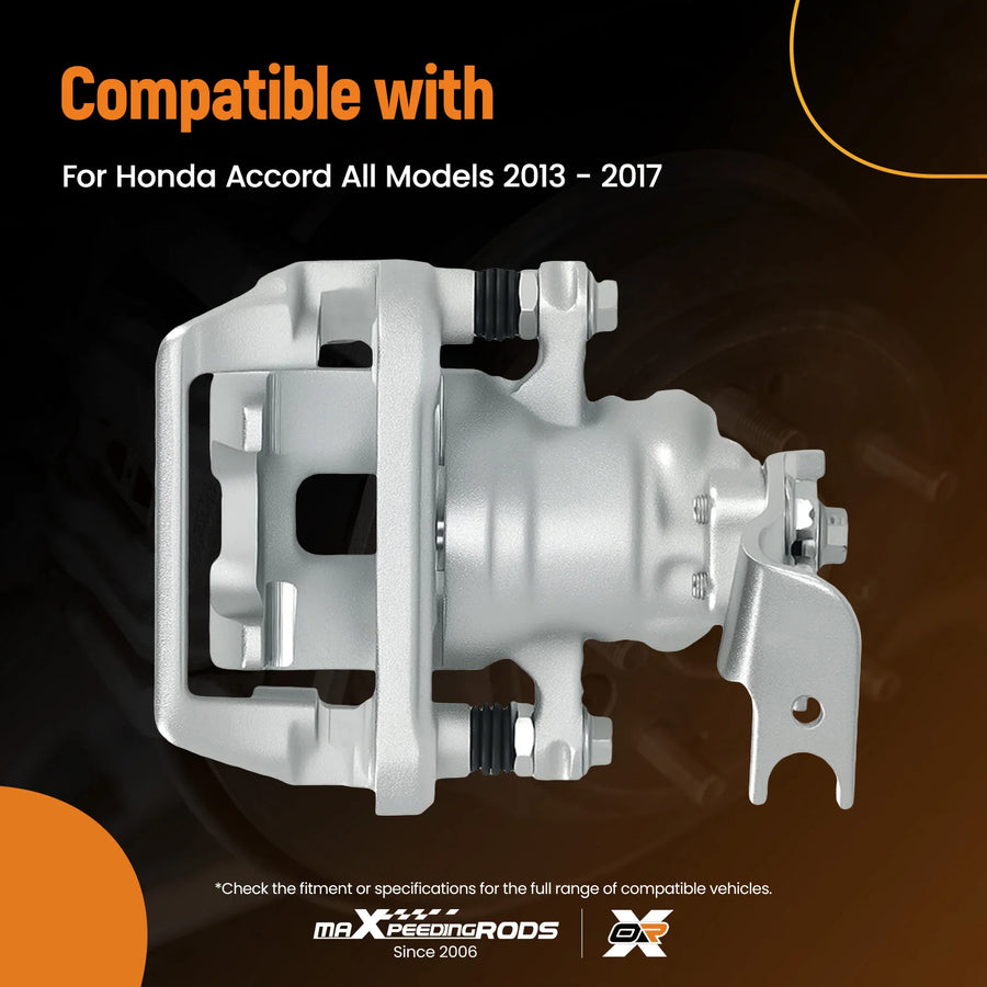 Rear Right Brake Caliper with Bracket for Honda Accord 2013-2017