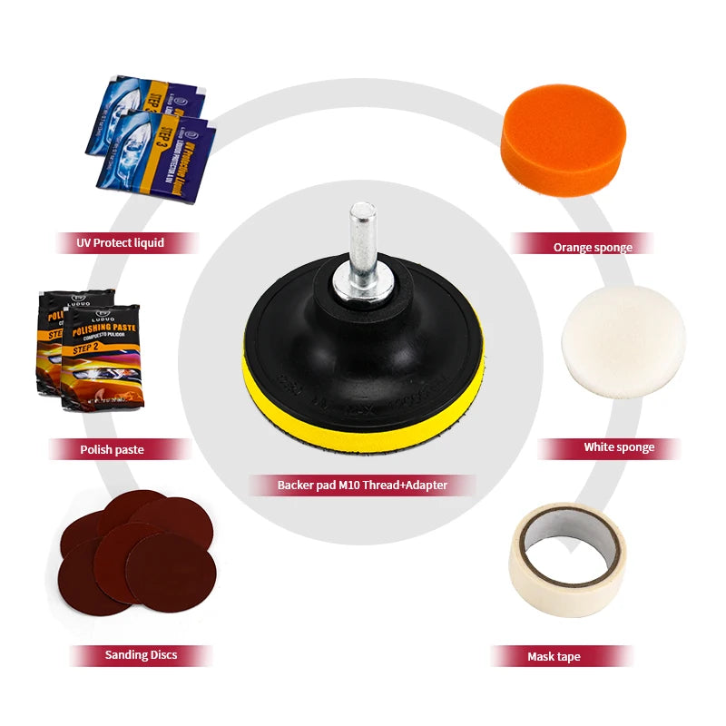 Headlight Lens Restoration Kit