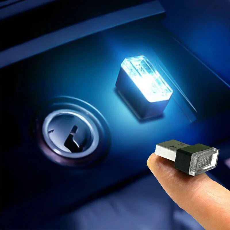Mini USB LED Interior Accent Light – Multiple Colors