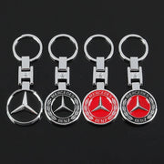 Metal Automotive Logo Keychain for Mercedes-Benz – Multiple Designs