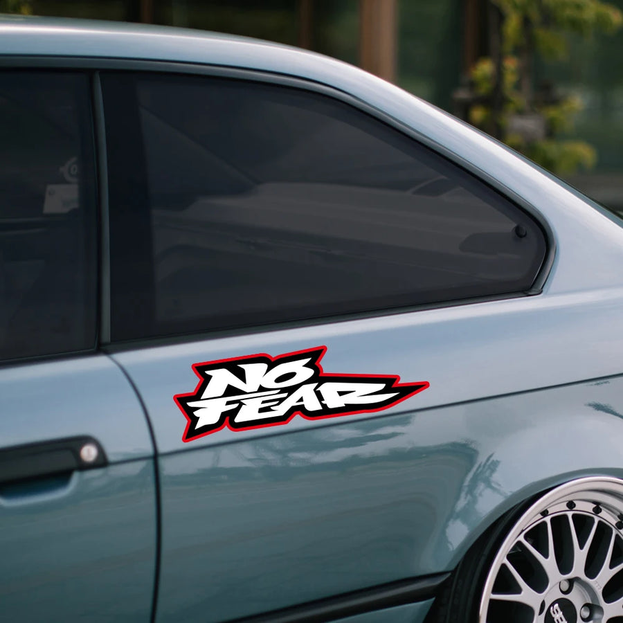 No Fear Graphic Automotive Decal & Wrap Film