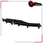 Matte Black LED Rear Diffuser – 2016–2020 Tesla Model X