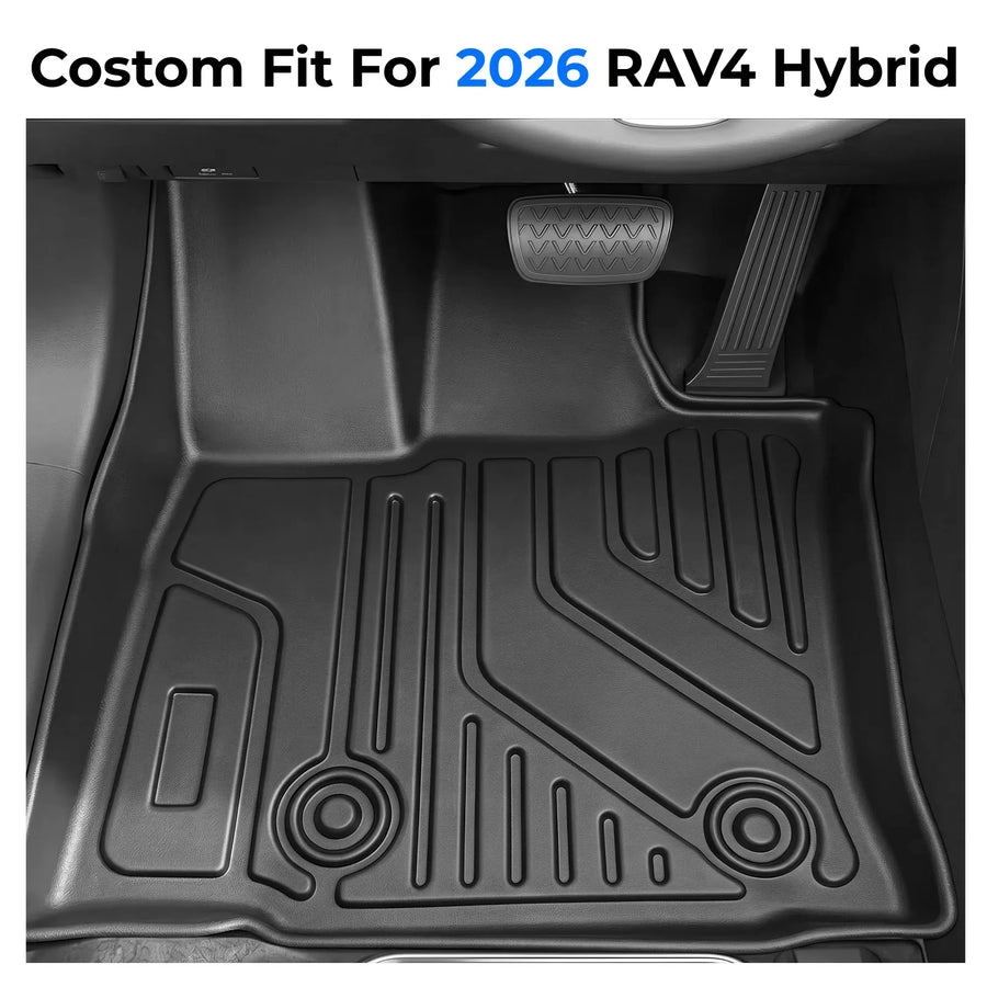 TPE Floor Mat and Cargo Liner Set for 2026 Toyota RAV4