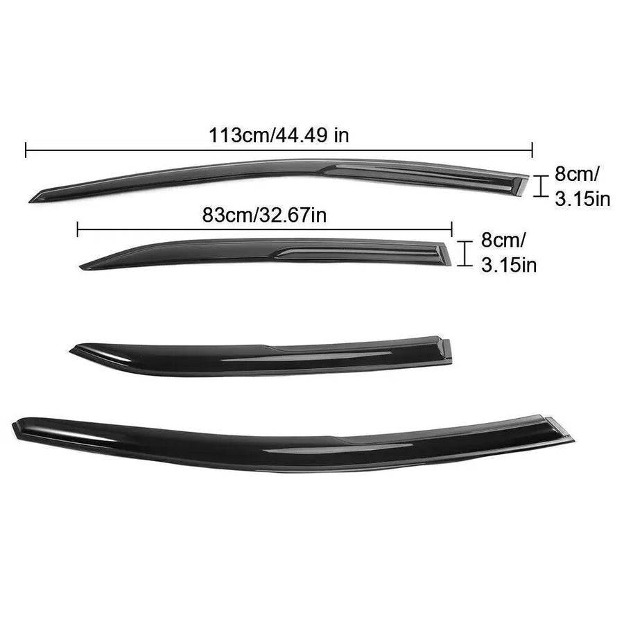 Window Visors for 2018–2023 Toyota Camry – 4 Pieces