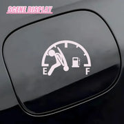 Funny Empty Fuel Gauge Vinyl Car Sticker