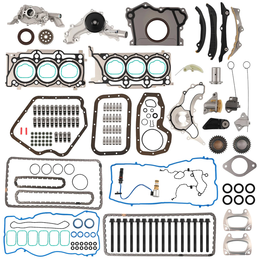 3.6L Timing Chain, Oil/Water Pump and Rocker Arm Kit for Dodge Journey
