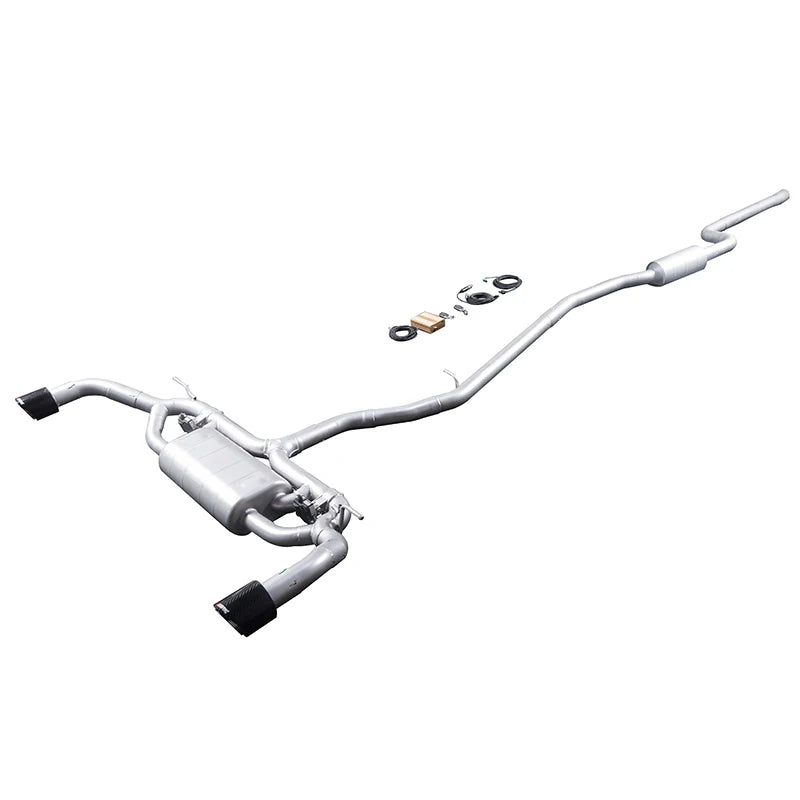 304 Stainless Steel Catback Exhaust System for BMW X5 X6 3.0T 2010-2018