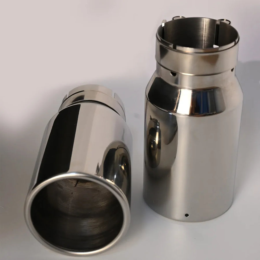 Universal Stainless Steel Exhaust Tip, 3/4-Inch