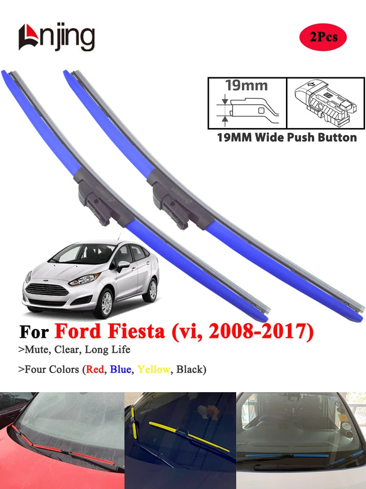 Windshield Wiper Blade Set for Ford Fiesta Mk6 2008-2017