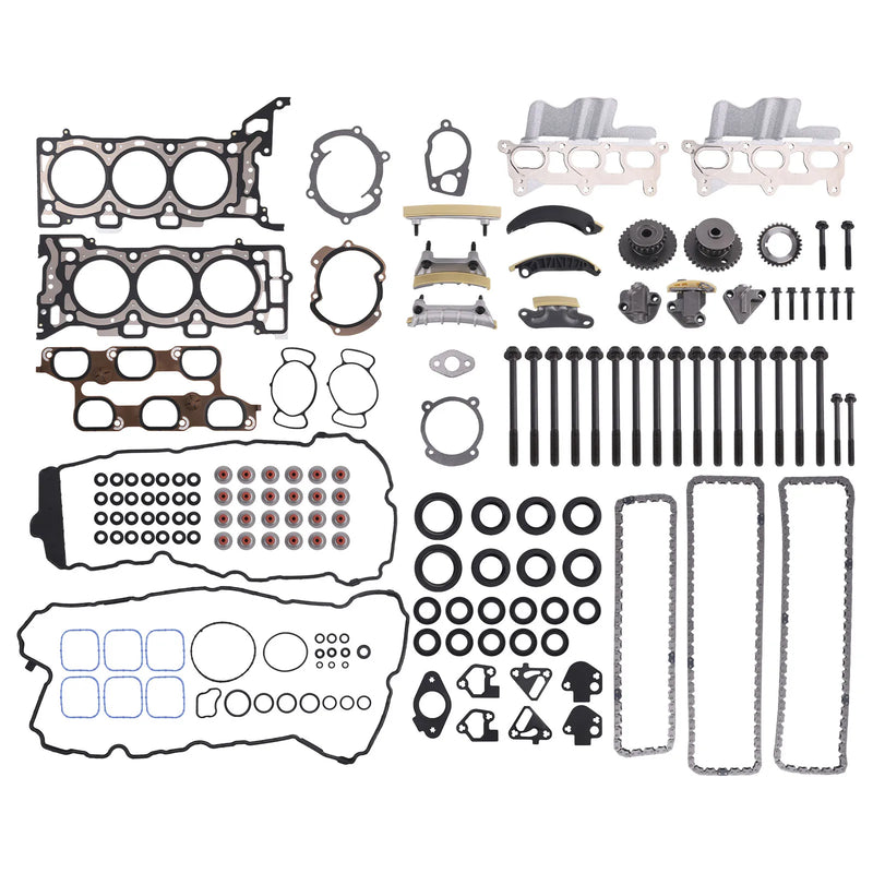 3.6L Head Gasket and Timing Chain Kit for 2009–2016 GM Crossovers