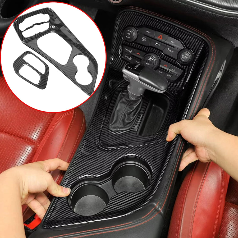 Center Console Shift Panel Cover for 2015–2022 Dodge Challenger