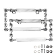 Chain-Style ABS License Plate Frames - Pair