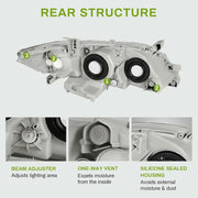 Projector Headlight Assembly Set for 2007–2009 Toyota Camry