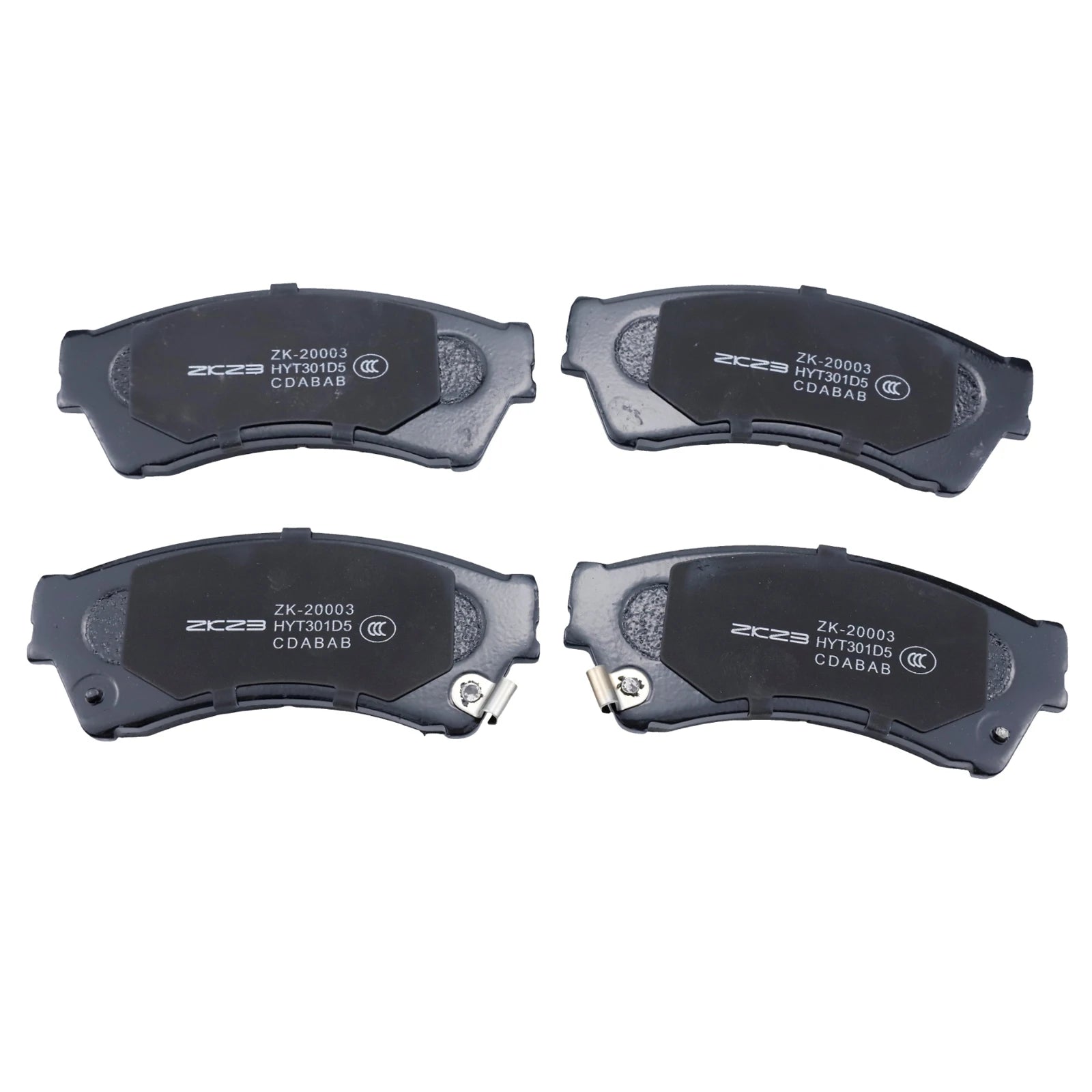 Front Ceramic Brake Pad Set for Mazda6 & Lincoln MKZ 2008-2017