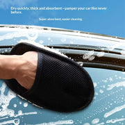 Thickened fleece gloves for car washing fleece cleaning gloves car maintenance waxing supplies cleaning