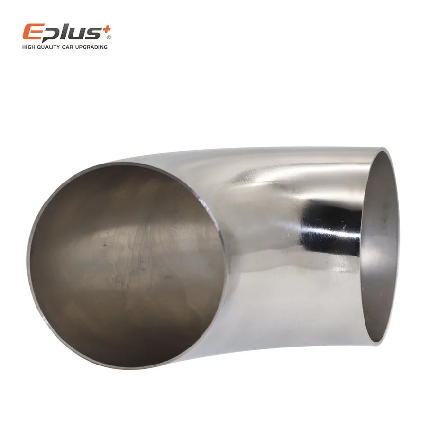 Universal 304 Stainless Steel 90-Degree Exhaust Pipe Elbow