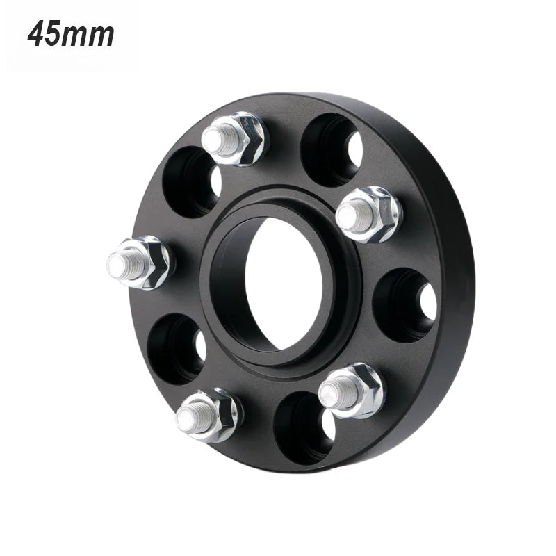 M14X1.5 Wheel Spacers for Chrysler 300 PCD 5X115 CB 71.6 Black Forged