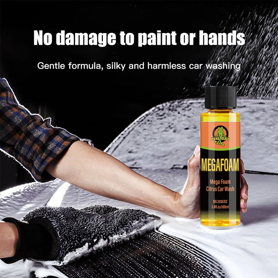 Citrus-Scented High-Foam Car Wash Shampoo