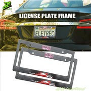 Universal JDM Racing Style ABS License Plate Frames – Pair