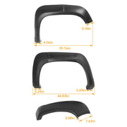 Textured Fender Flare Set for Chevrolet Colorado/GMC Canyon 2004-2012