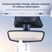 Silicone Interior Rearview Mirror Protector for Tesla Models 2019-2025