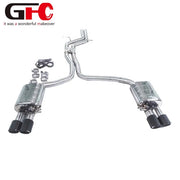 304 Stainless Steel Valved Cat-Back Exhaust System for Audi S5