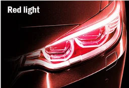 Flexible 12V LED DRL and Turn-Signal Strips – 2 Pieces