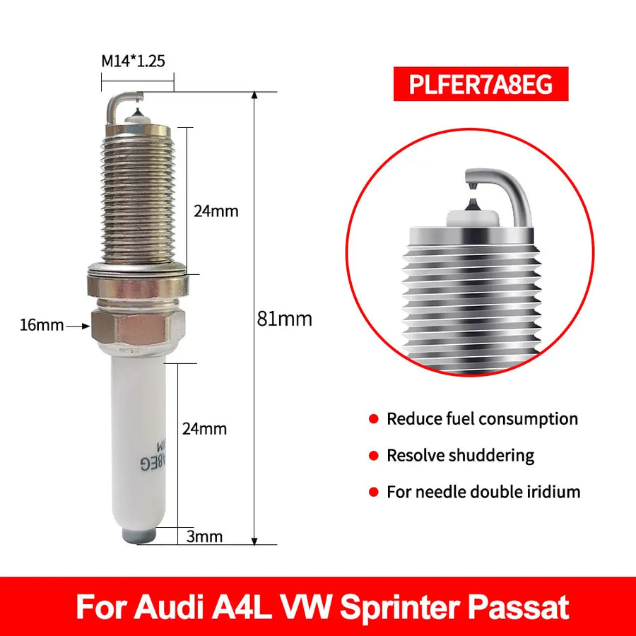 Iridium Spark Plug 94833 for Audi & Volkswagen & VW Models