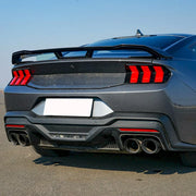 Dark Horse-Style Gloss Black Trunk Spoiler for 2024–2025 Ford Mustang