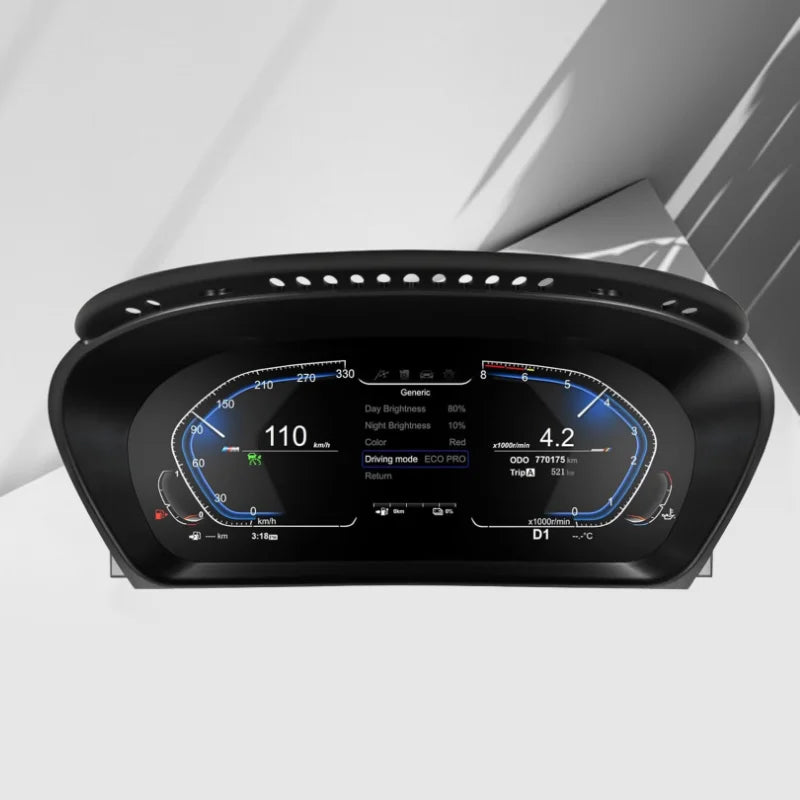 12.3-Inch Digital Gauge Cluster for BMW X5 E70/X6 E71 2006–2013