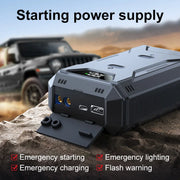 12V Car Jump Starter with 26,800mAh Power Bank and Digital Display