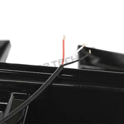 Gloss Black Rear Bumper Diffuser with Light for BMW G20 330i/M340i
