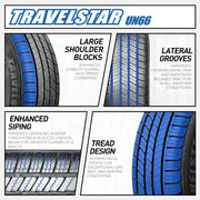 235/60/R18 Passenger All Season Tire 103 V Set of 4 All Season