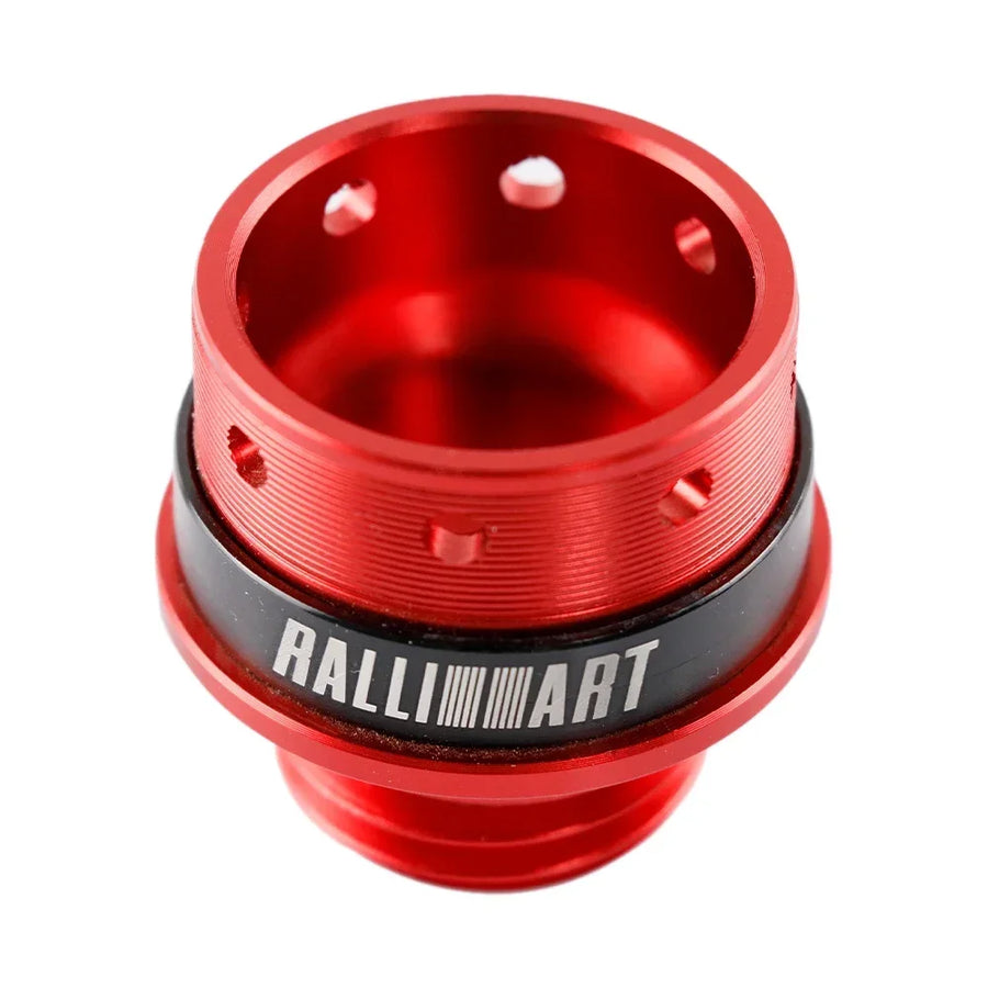 Ralli art Aluminum Engine Oil Tank Cover Cap for Mitsubishi Lancer 2008-2015