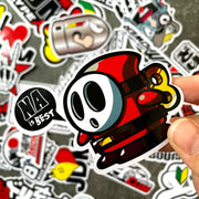Yamaha JDM Motorcycle Vinyl Sticker Pack – Regular & Holographic Sets