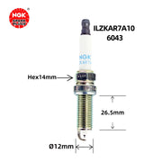 Ngk Iridium Spark Plug for BMW & Mercedes-Benz & Volkswagen