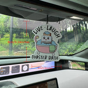 Funny Live Laugh Toaster Bath Air Freshener