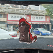 Piston-Themed Hanging Car Air Freshener