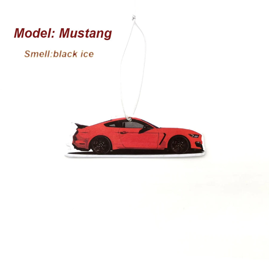 American Muscle-Style Hanging Car Air Freshener