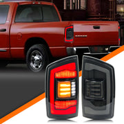 Dodge Ram 1500/2500/3500 Sequential LED Tail Light Pair – 2002–2005