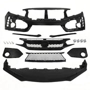 Type R-Style Front Bumper Kit – 2016–2018 Honda Civic Sedan