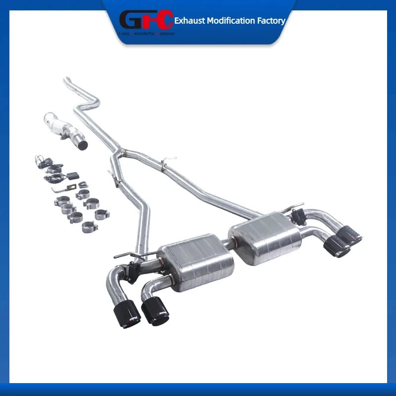 304 Stainless Steel Valvetronic Exhaust Pipe for BMW 2.0T 3.0T 2017-2023