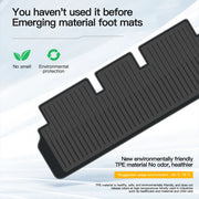 TPE All-Weather Floor Mats and Cargo Liner Set for Tesla Model 3 2021 2023 Model 3 Highland 2024