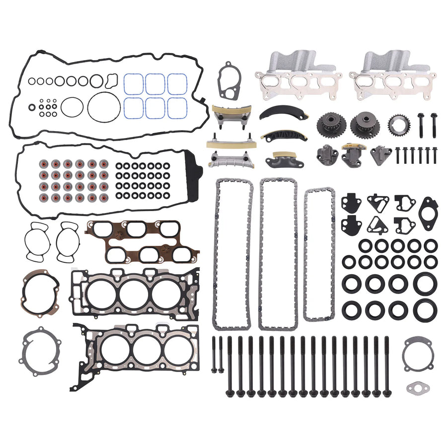 3.6L Head Gasket and Timing Chain Kit for 2009–2016 GM Crossovers
