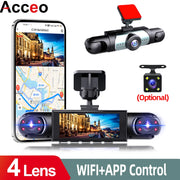 1080P 4-channel Dash Cam