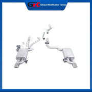 Stainless Steel Valved Cat-Back Exhaust System for Audi A4 A5 2008-2016