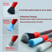 Car Detailing Brushes - PP, PET & PBT Options