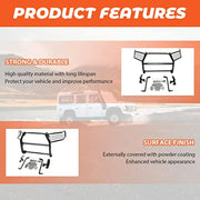 Black Bumper Cover & Grille Kit for 2016–2022 Toyota Tacoma