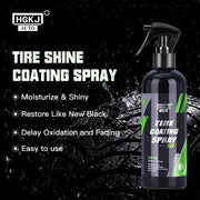 Automotive Tire Shine Spray and Rubber Restorer